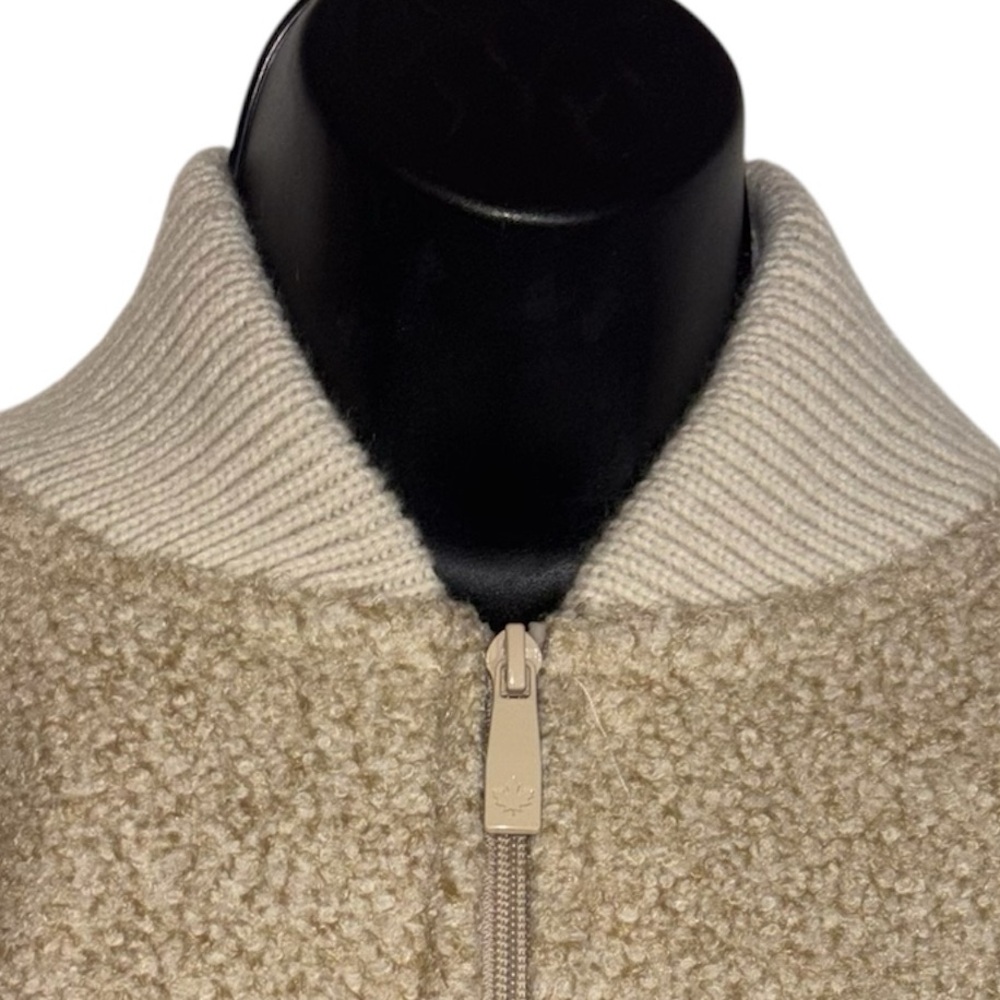 Canada Weather Gear Cape Double Zip Front Closure Boucle Texture One Size - Picture 13 of 16